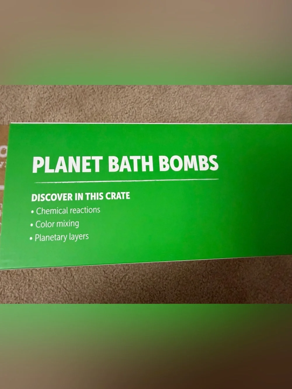 NIB Kiwi Co Planet Bath Bombs